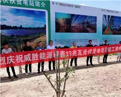 惟遠能源蘄春縣26兆瓦農光互補光伏扶貧發電項目竣工驗收！